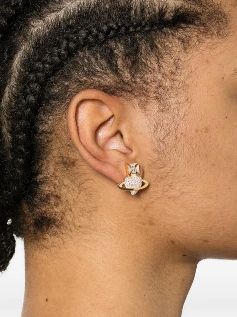 Vivienne Westwood Valentine's Agnatha earrings - Gold - zdjęcie produktu nr 2