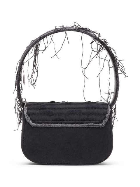 Diesel 1DR canvas shoulder bag - Black