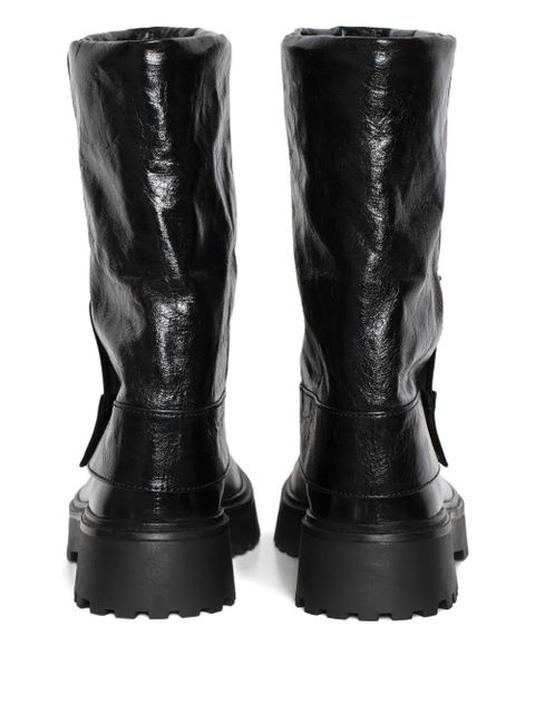 Zadig&Voltaire Angie leather ankle boots - Black