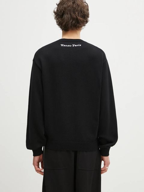 Kenzo sweter wełniany x Verdy kolor czarny FF58PU7133CR.99J