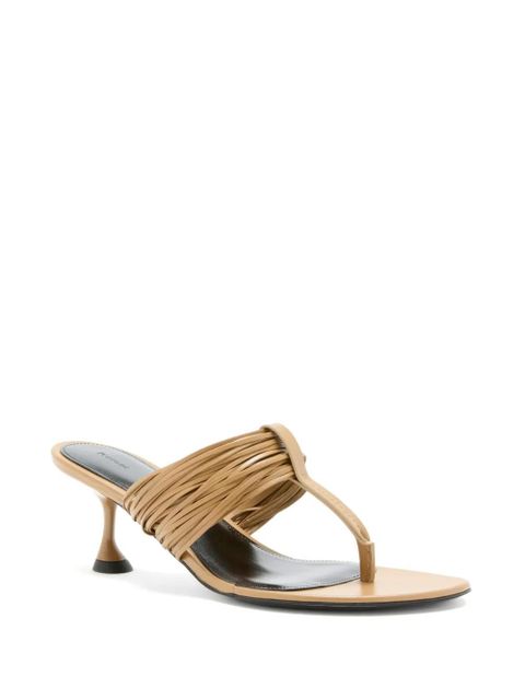 Proenza Schouler ruched-upper sandals - Neutrals