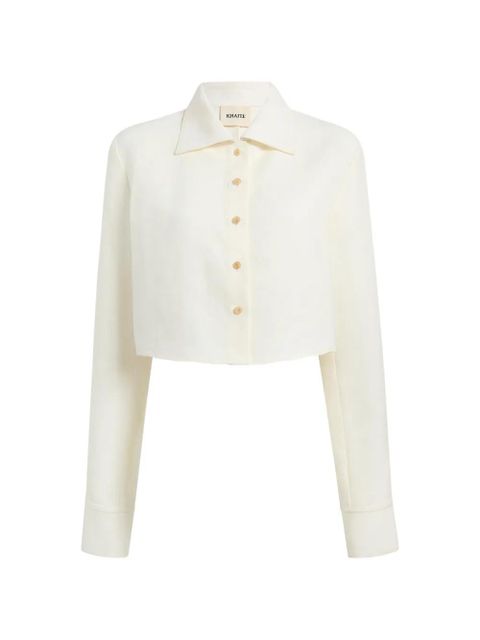 KHAITE Jasen top - Neutrals - zdjęcie produktu nr 1