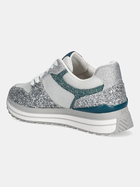 Liu Jo sneakersy LIU JO MAXI WONDER 98 damskie kolor srebrny BA6013TX09900532
