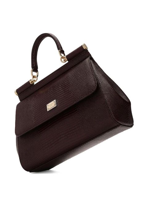 Dolce & Gabbana medium Sicily tote bag - Red - zdjęcie produktu nr 2