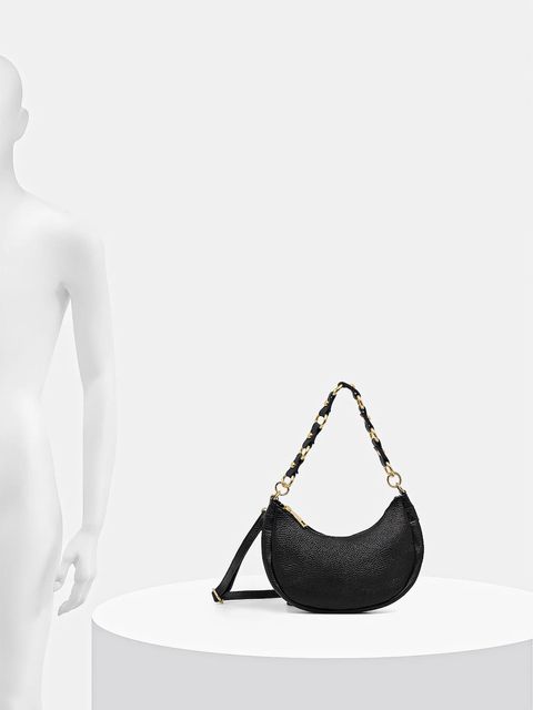 Answear.LAB torebka skórzana kolor czarny