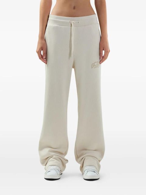 GCDS logo-print track pants - Neutrals