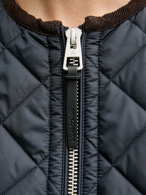 Marc O'Polo kurtka kolor granatowy przejściowa 600111970025