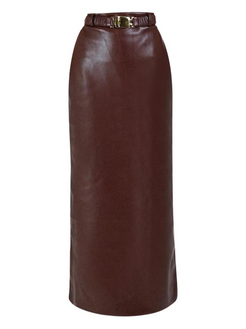 Rowen Rose belted skirt - Brown - zdjęcie produktu nr 1