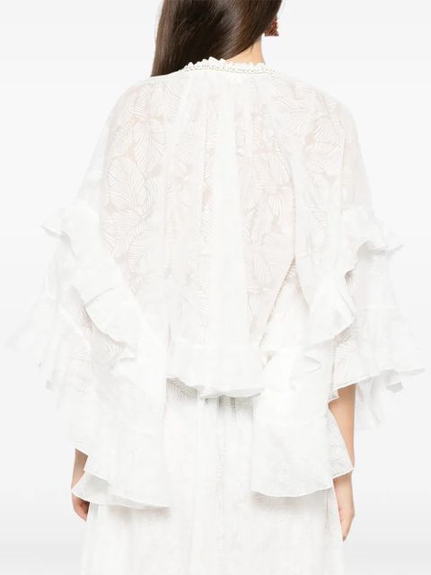 ZIMMERMANN Daylight blouse - White