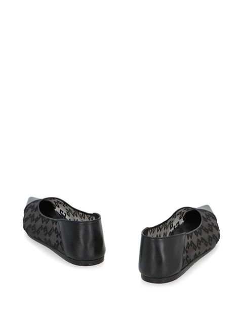 Givenchy 4G motif ballerina shoes - Black