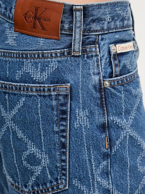 Calvin Klein Jeans jeansy damskie high waist LV047D709G