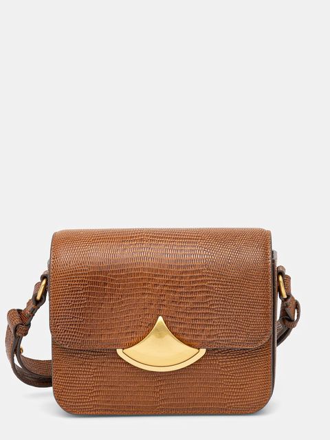 Sessun torebka skórzana kolor brązowy 25102003 - zdjęcie produktu nr 1