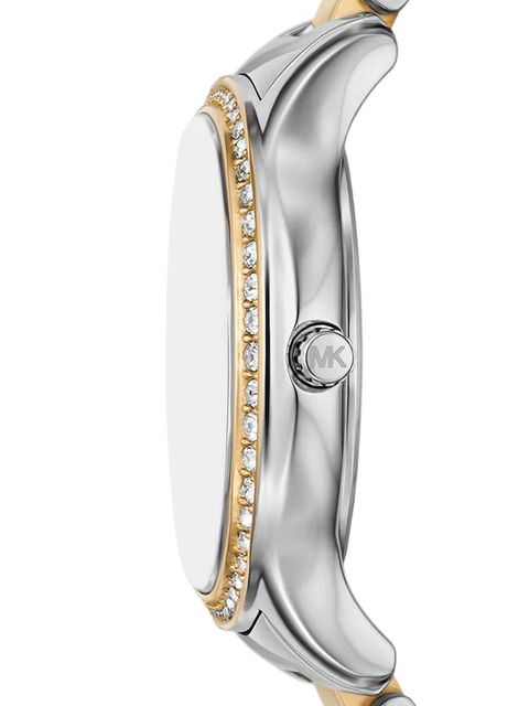 Michael Kors zegarek damski kolor srebrny MK4910 - zdjęcie produktu nr 2