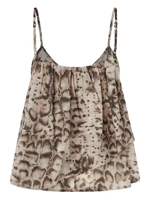 PINKO snake-print strap top - Neutrals - zdjęcie produktu nr 2
