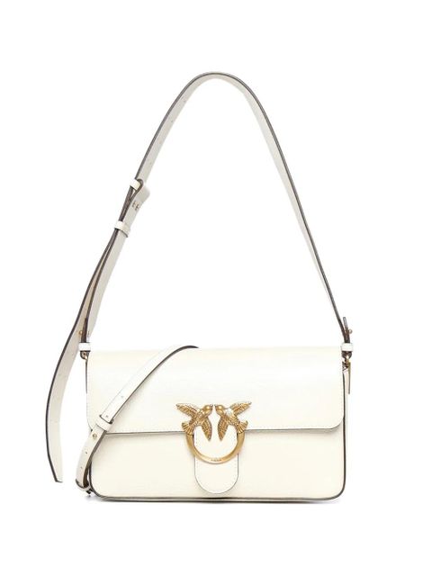 PINKO medium leather cross body bag - White - zdjęcie produktu nr 1