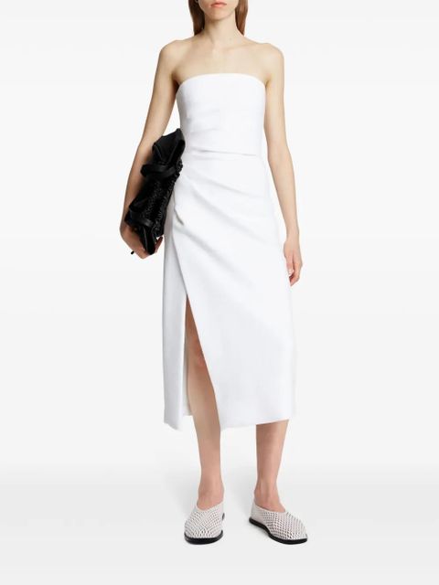 Proenza Schouler Shira strapless midi dress - White - zdjęcie produktu nr 2