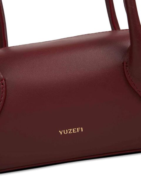 Yuzefi mini Oyster leather shoulder bag - Red
