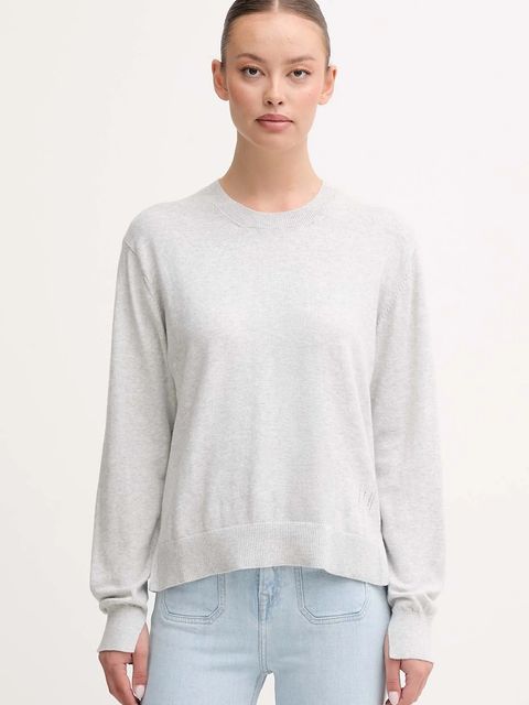 Pepe Jeans sweter z domieszką wełny damski kolor szary lekki PL7000035 - zdjęcie produktu nr 1