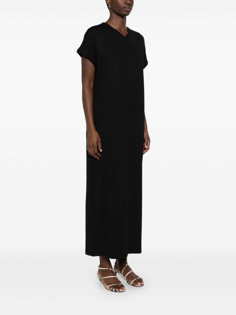 KHAITE Verda midi dress - Black