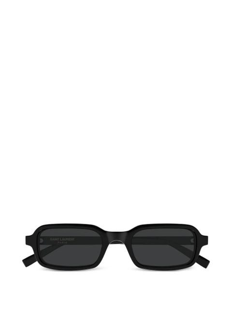 Saint Laurent Eyewear SL 908 rectangle-frame sunglasses - Black - zdjęcie produktu nr 1