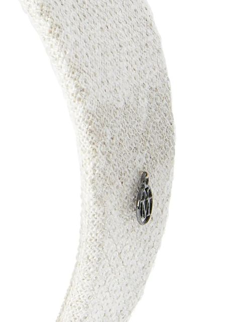 Maison Michel Miwa sequin-embellished headband - Neutrals - zdjęcie produktu nr 2