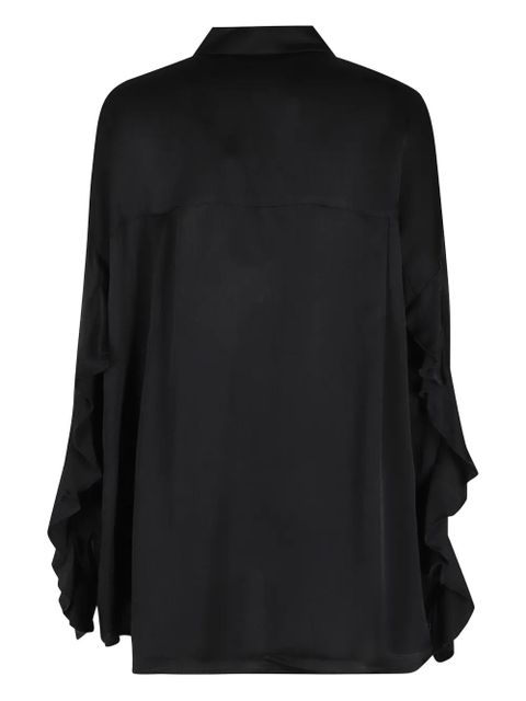 Essentiel Antwerp ruffled Ilorin top - Black - zdjęcie produktu nr 2