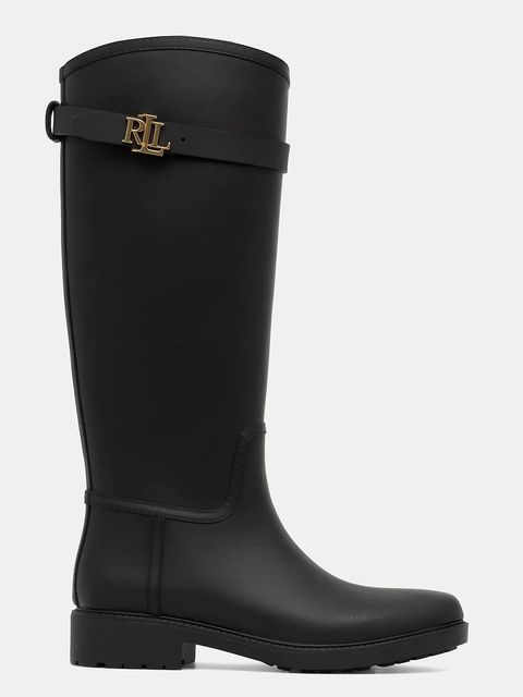 Lauren Ralph Lauren kalosze Portiah damskie kolor czarny 802980678001