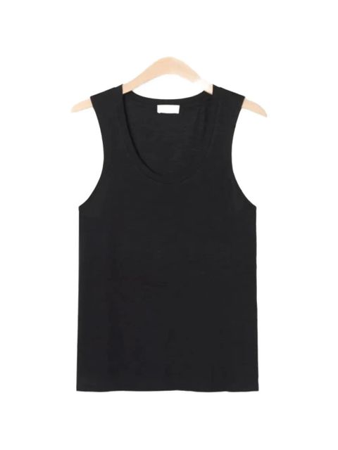 American Vintage Jacksonville scoop-neck tank top - Black - zdjęcie produktu nr 1