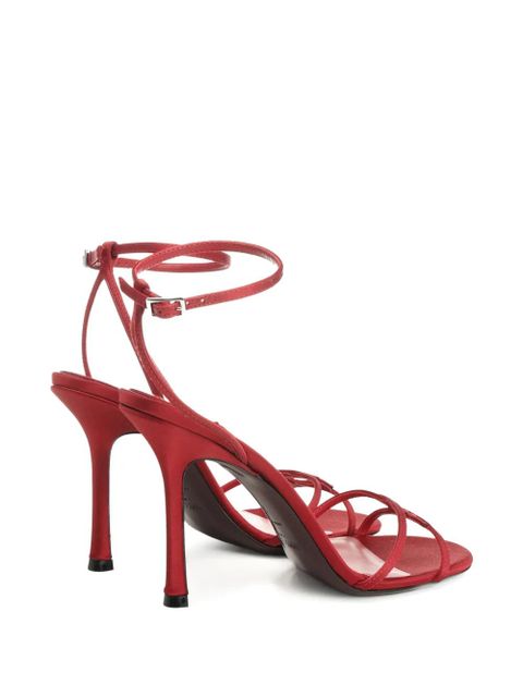Jimmy Choo Leo 100 strappy sandals - Red