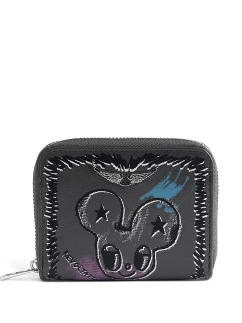 Zadig&Voltaire Humberto graphic-print zip wallet - Grey - zdjęcie produktu nr 1