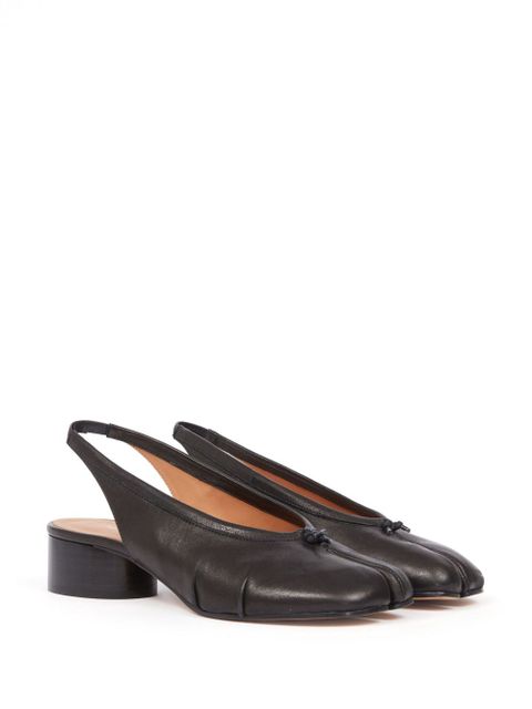 Maison Margiela 30mm Tabi pumps - Black - zdjęcie produktu nr 2