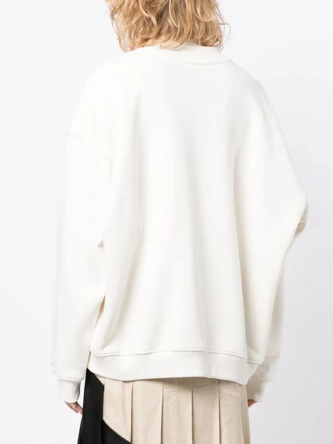 3.1 Phillip Lim logo-print cotton sweatshirt - White
