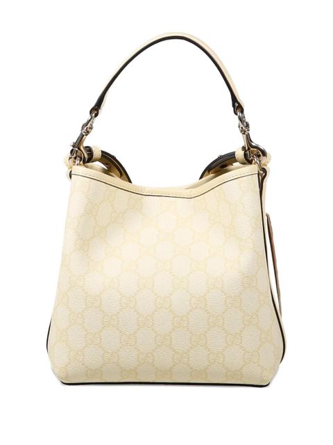 Gucci small monogram tote bag - Yellow