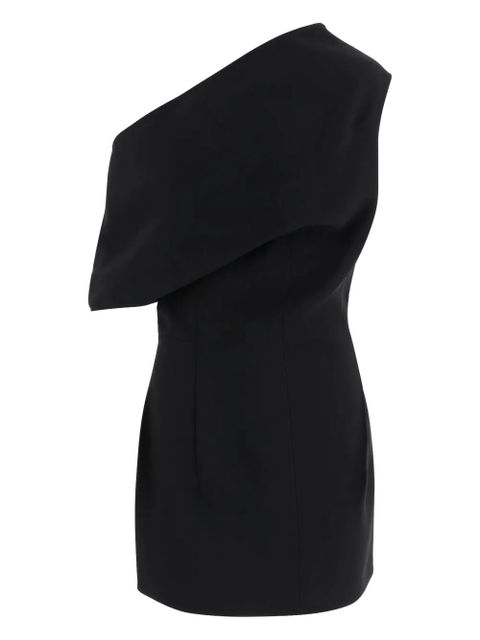 Jacquemus Pesce draped one-shoulder mini dress - Black - zdjęcie produktu nr 1