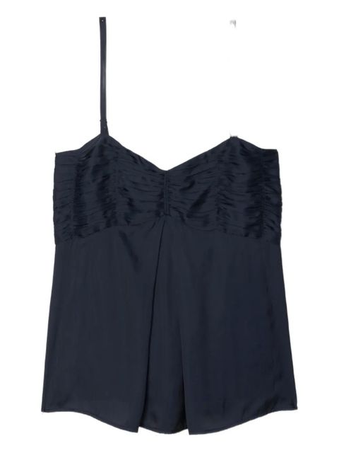 Zadig&Voltaire ruched satin top - Blue - zdjęcie produktu nr 1