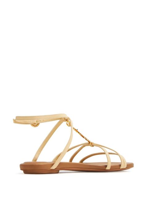 Jacquemus Les sandales Pralu leather sandals - Neutrals