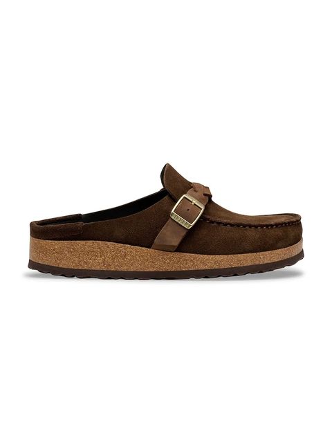 Birkenstock klapki zamszowe Buckley - zdjęcie produktu nr 2
