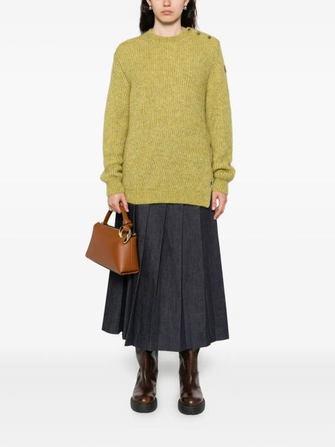 Moncler crew neck sweatshirt - Green