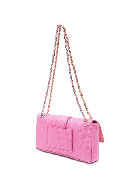 Jacquemus The Bambino chain shoulder bag - Pink