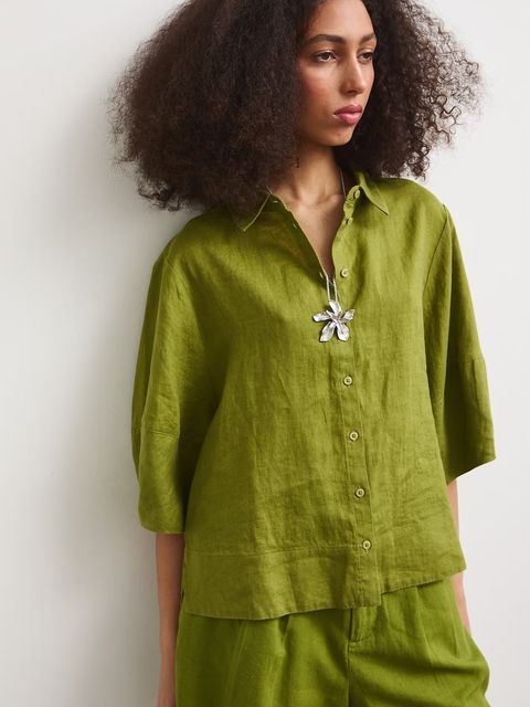 Medicine koszula damska lniana - zdjęcie produktu nr 1