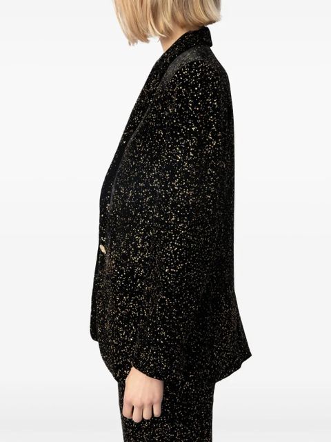 Zadig&Voltaire Valse single-breasted blazer - Black