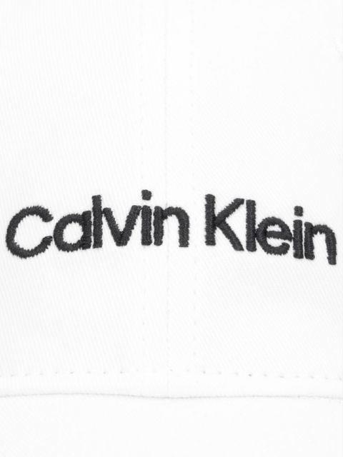 Calvin Klein czapka z daszkiem bawełniana kolor biały LV04F5003G