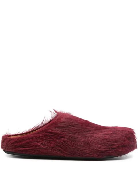 Marni Fussbett sabot mules - Red - zdjęcie produktu nr 1