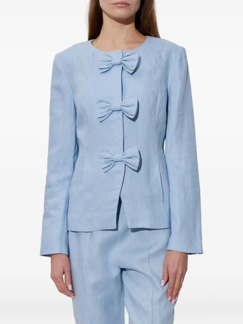 Posse Harper bow jacket - Blue - zdjęcie produktu nr 2