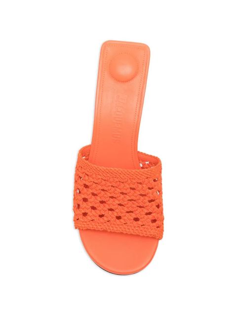 Jacquemus The Cubisto sandals - Orange