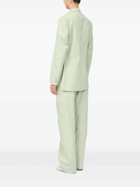 MM6 Maison Margiela single-breasted blazer - Green