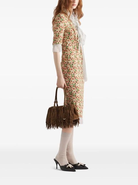 Prada medium Galleria tote bag - Brown - zdjęcie produktu nr 2