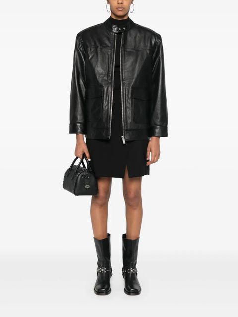 ANINE BING leather jacket - Black - zdjęcie produktu nr 2