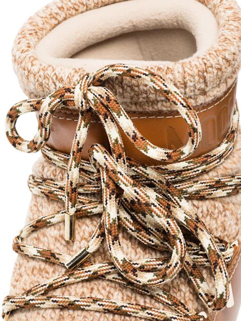 Chloé x Moon Boot snow boots - Brown