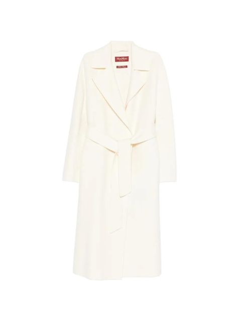 Max Mara belted coat - White - zdjęcie produktu nr 1